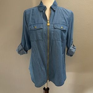 Michael Kors Zip up shirt